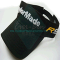 Black golf visor supplier